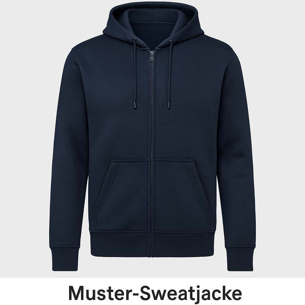 Sweatjacke Muster